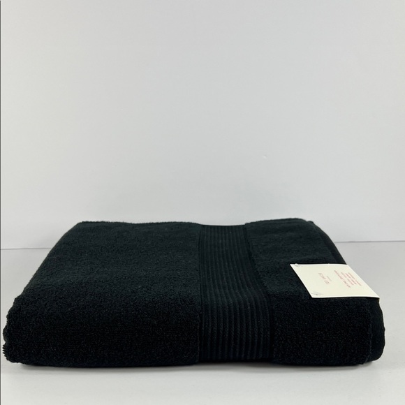 Ted Baker London Bath Towel Black Super Soft Plush Luxury 100% Cotton NEW - Picture 1 of 6
